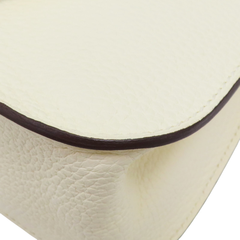 奶油白 TC牛皮 Halzan Verso 25m 肩背包 Z刻 金釦【HERMES 愛馬仕】-9