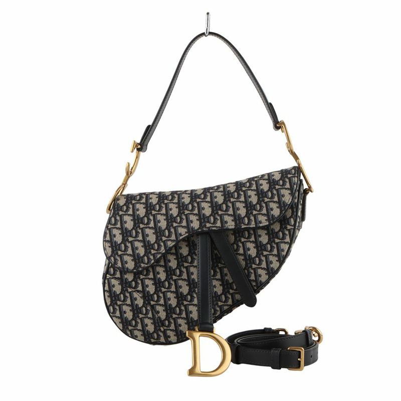 【包稅】DIOR M0455 斜背馬鞍帶包（中）-0