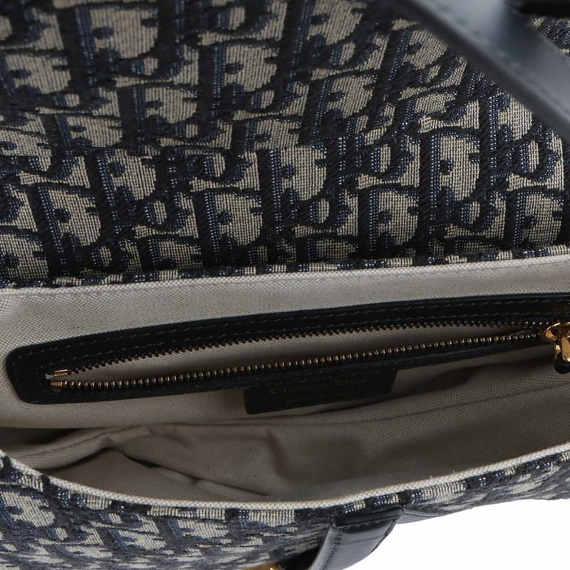 【包稅】DIOR M0455 斜背馬鞍帶包（中）-6