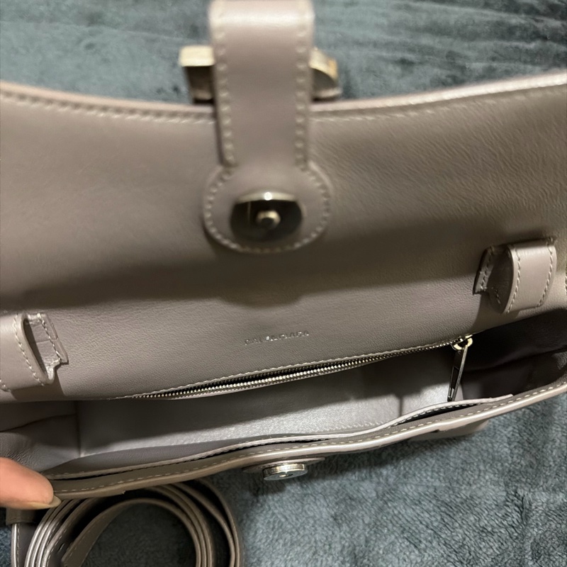 Balenciaga Downtown bag xs 灰色-8