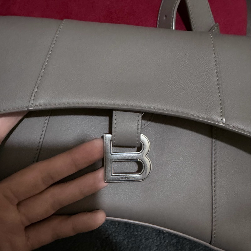 Balenciaga Downtown bag xs 灰色-9