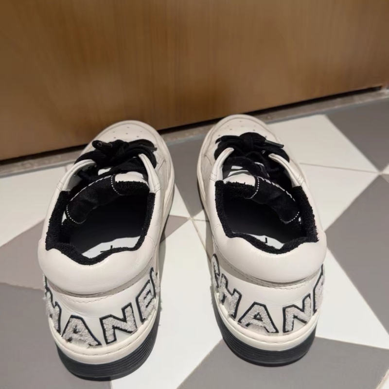 97新Chanel黑白熊貓 板鞋運動鞋-6