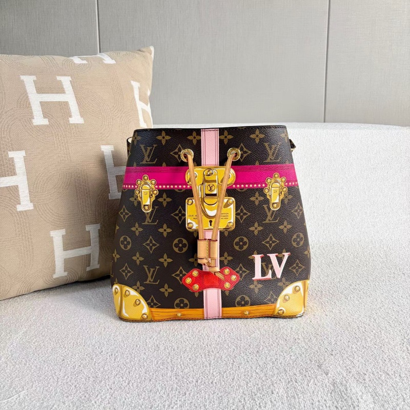 LV NEONOE宮廷塗鴉水桶包中號26*25*17 98新配件塵袋-1