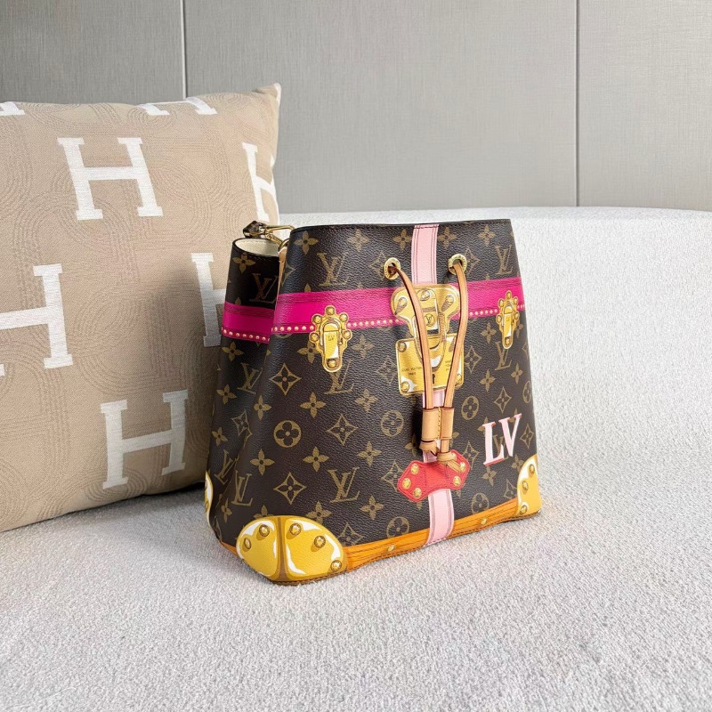 LV NEONOE宮廷塗鴉水桶包中號26*25*17 98新配件塵袋-3