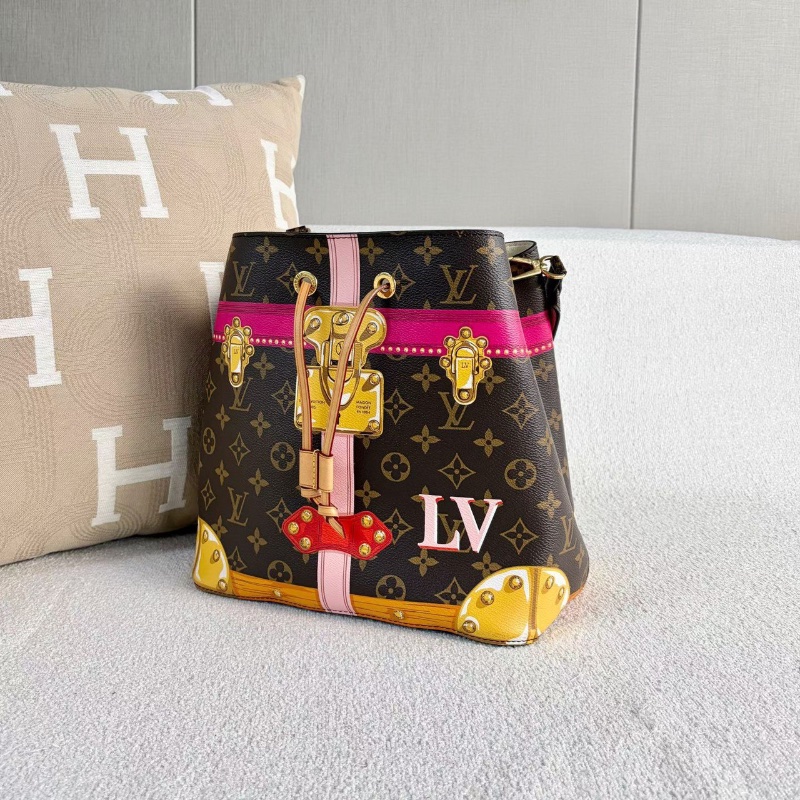 LV NEONOE宮廷塗鴉水桶包中號26*25*17 98新配件塵袋-5