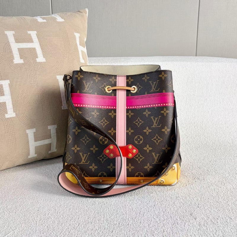 LV NEONOE宮廷塗鴉水桶包中號26*25*17 98新配件塵袋-6