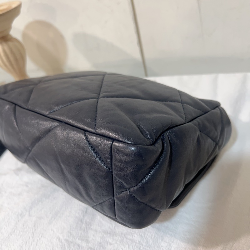 ෆ Chanel 19bag深藍色-9