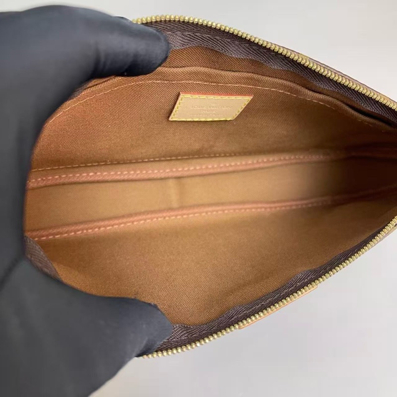 LV路易威登 老花粉肩带 五合一-8