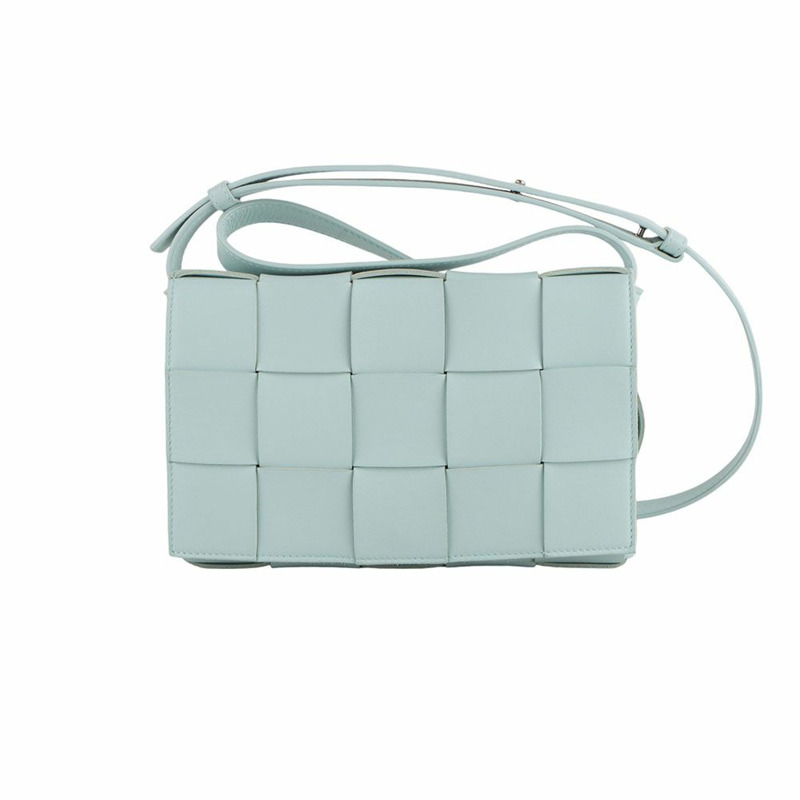 【包稅】BOTTEGA VENETA Intrecciato 盒式斜背包 578004 / 33263--0