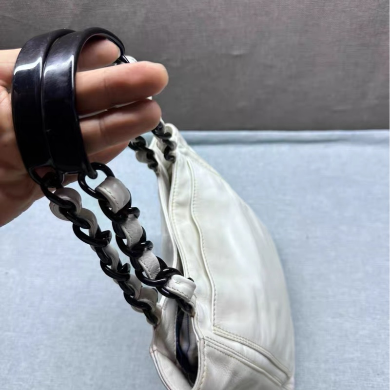 【Chanel撿漏✨ 全網最低價!】Chanel 黑白Tote Vintage-5