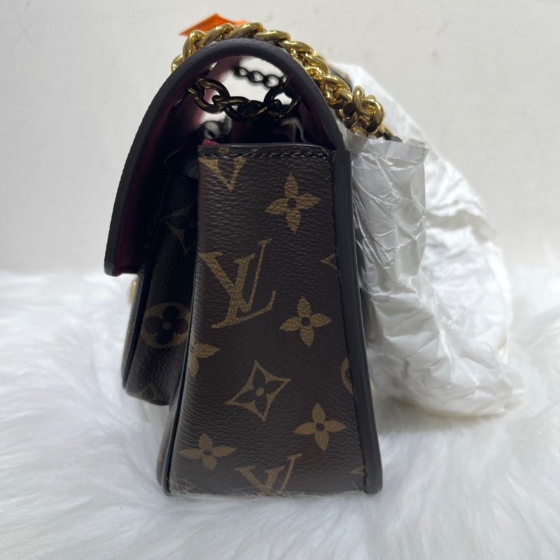 LV Passy 郵差老花肩背斜背包23*19  全新閒置配件塵袋購證-3