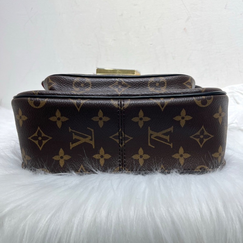 LV Passy 郵差老花肩背斜背包23*19  全新閒置配件塵袋購證-4