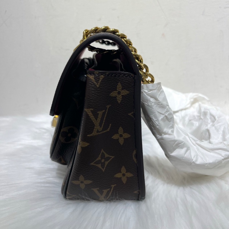 LV Passy 郵差老花肩背斜背包23*19  全新閒置配件塵袋購證-5