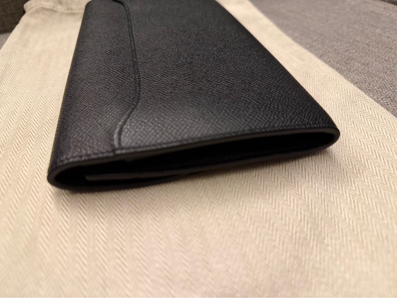 🐎 Hermès Constance Wallet｜黑色 Epsom・銀扣-5