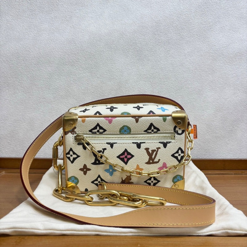 LV Side Trunk小號 Tyler小狗聯名肩背斜背包芯片款19.5*13.5 全新閒置配件塵袋-1