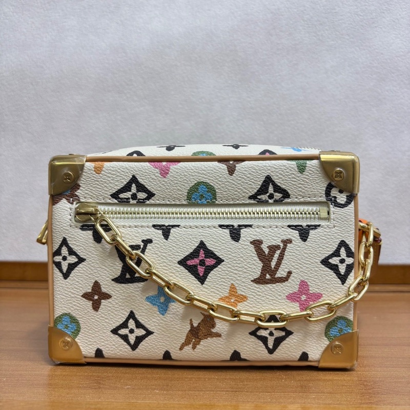 LV Side Trunk小號 Tyler小狗聯名肩背斜背包芯片款19.5*13.5 全新閒置配件塵袋-5