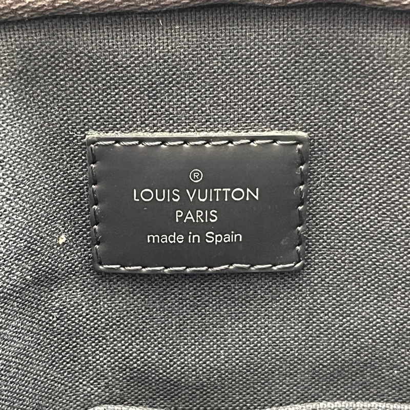 LV 97新 黑棋盘格手提公文包-7