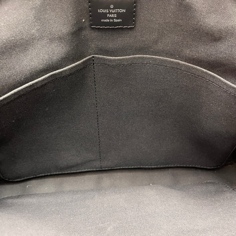 LV 97新 黑棋盘格手提公文包-13