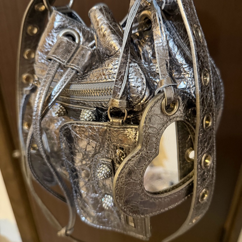 balenciaga銀色包款超美顏色-1