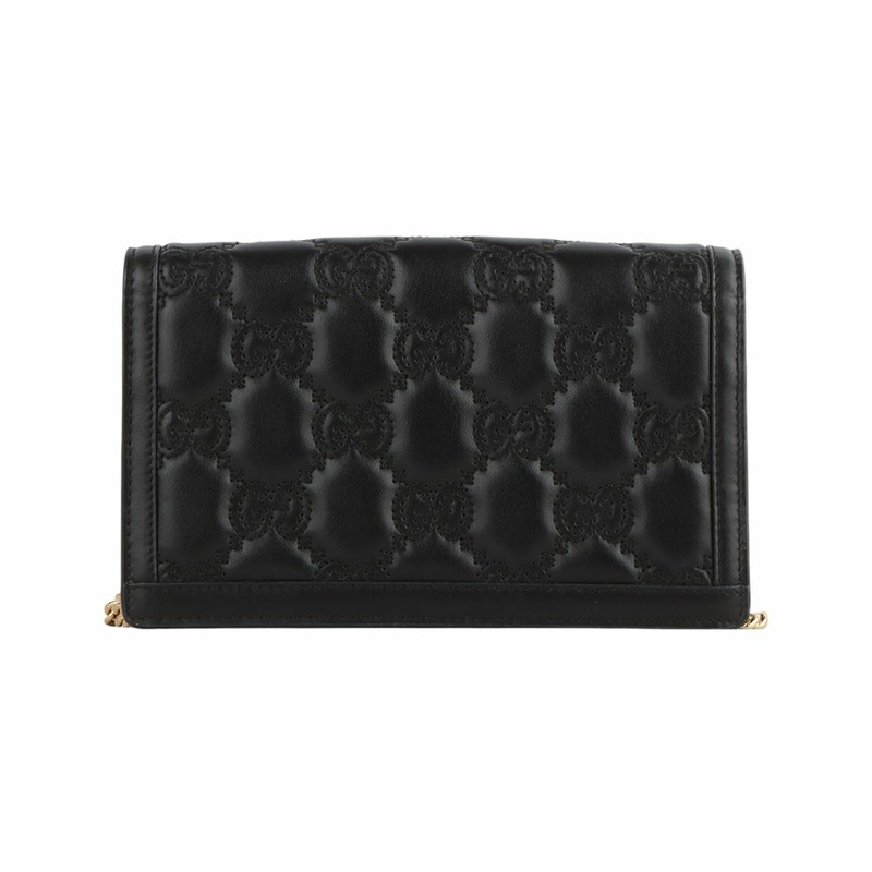 【包稅】GUCCI 723787 GG 馬特拉塞凸紋鏈條皮夾斜背包-2