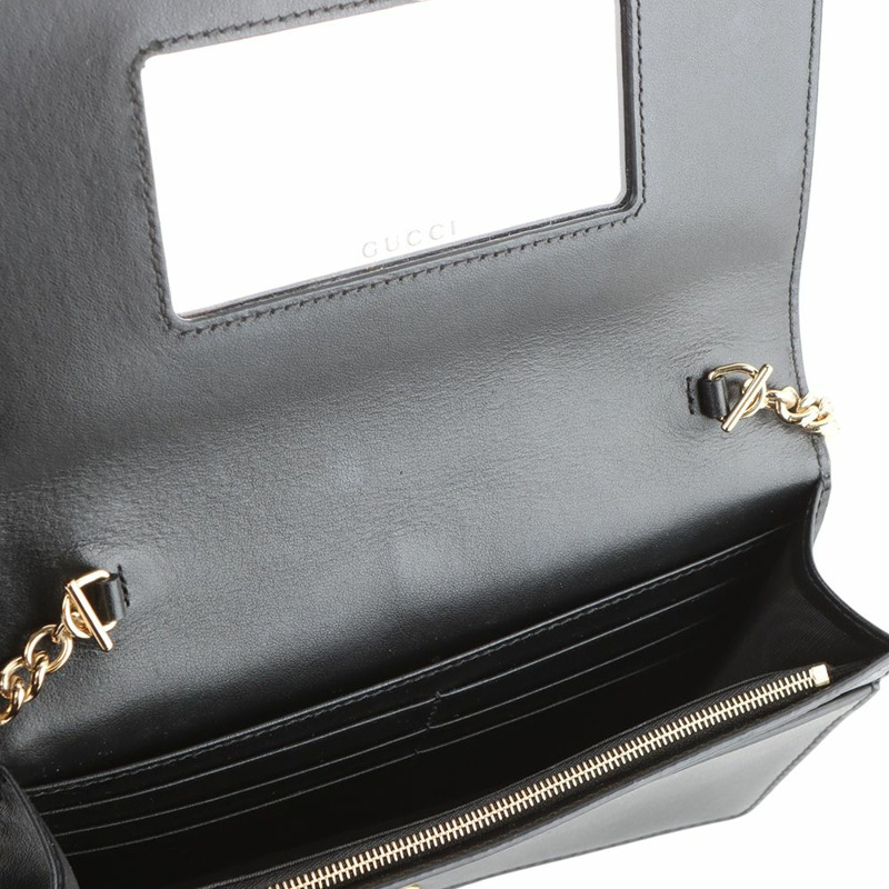 【包稅】GUCCI 723787 GG 馬特拉塞凸紋鏈條皮夾斜背包-6