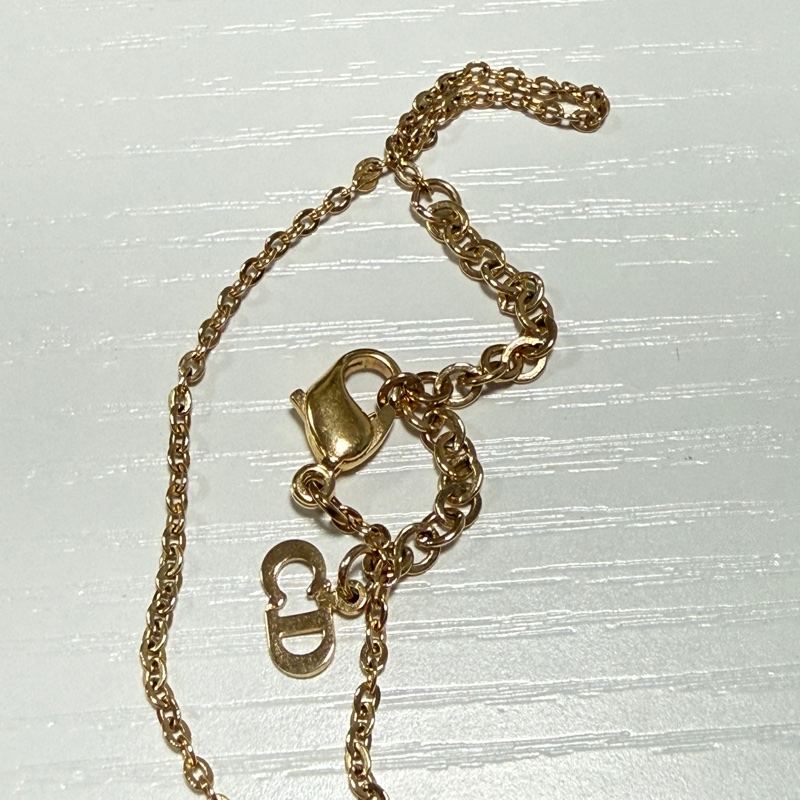 Christian Dior 迪奧標誌心形項鍊-4