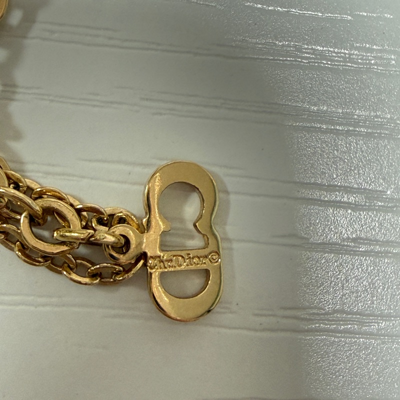 Christian Dior 迪奧標誌心形項鍊-5