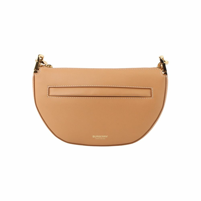 【包稅】BURBERRY Olympea 皮革金色鏈條迷你肩背包 33370K-0