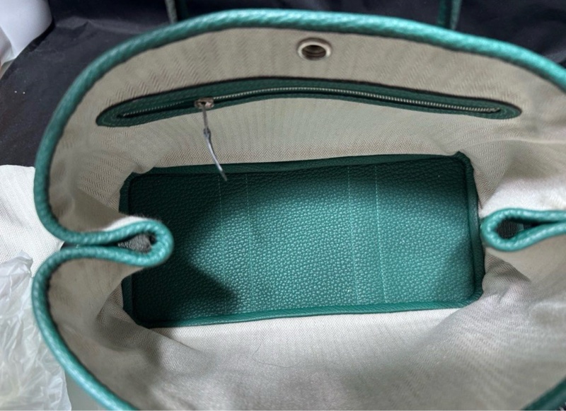 愛馬仕garden party30 花園包(實品顏色比較深一點)-12