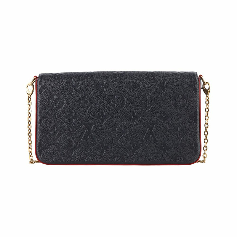 【包稅】LOUIS VUITTON M64099 Empreinte Pochette Felicie 斜背包 33385K--2