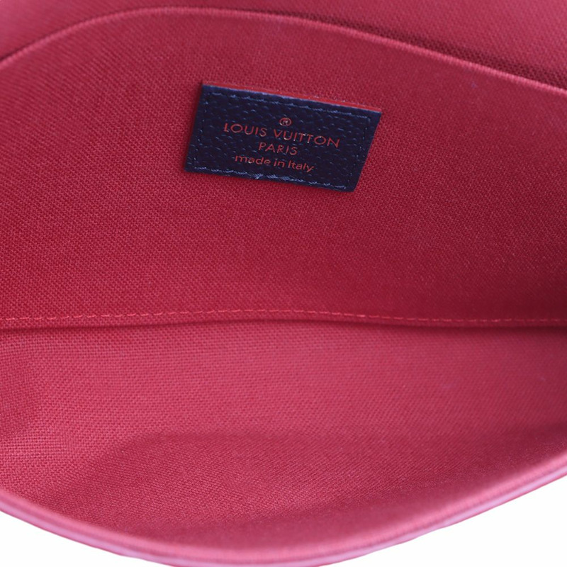 【包稅】LOUIS VUITTON M64099 Empreinte Pochette Felicie 斜背包 33385K--6