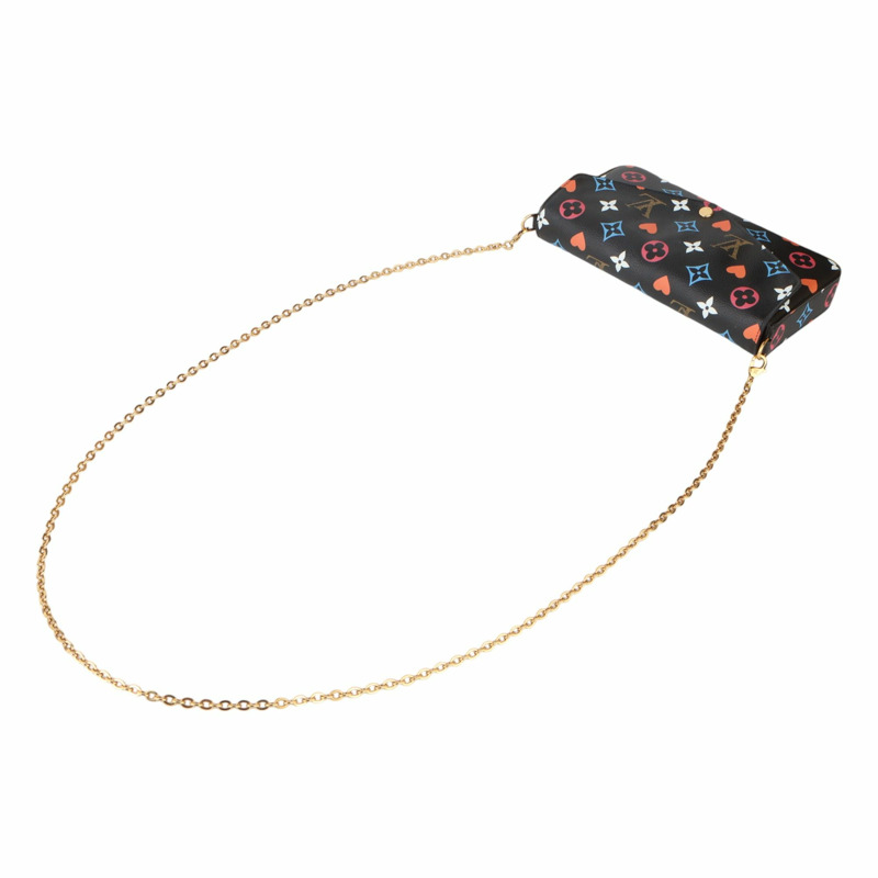 【包稅】LOUIS VUITTON 限量版 Game On Pochette Felicie 斜背包 35217-3