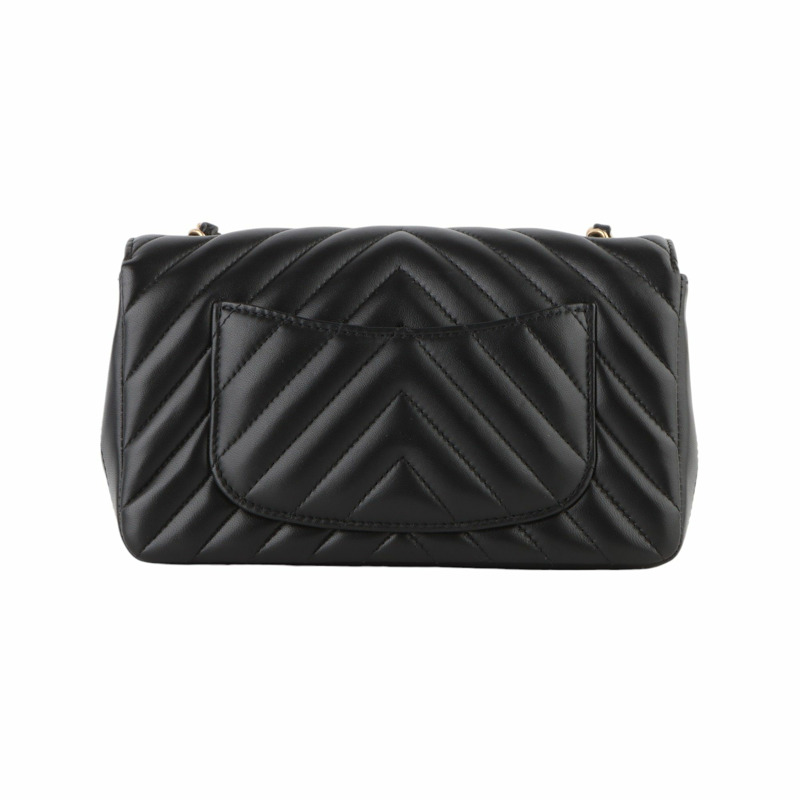 【包稅】CHANEL 經典人字紋羊皮新款迷你鏈斜背包 A69900-2