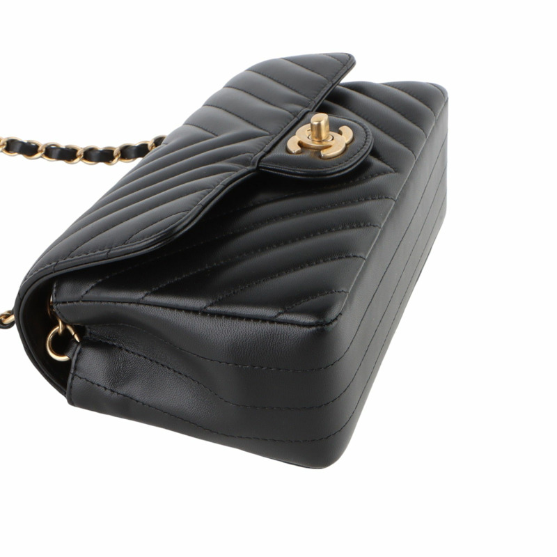 【包稅】CHANEL 經典人字紋羊皮新款迷你鏈斜背包 A69900-4