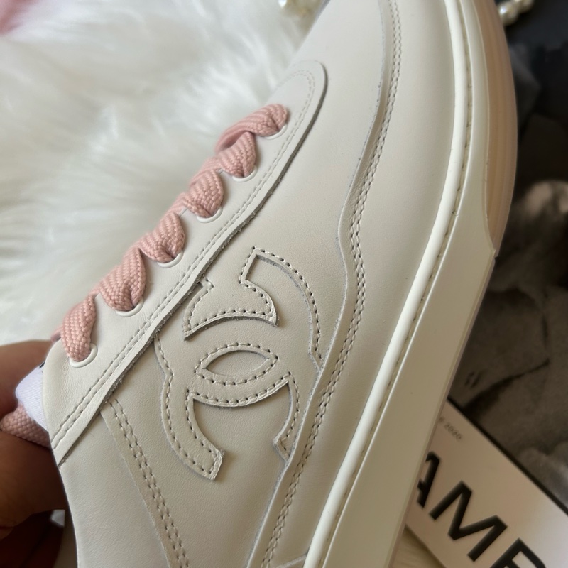 香奈兒小白鞋粉39號-4