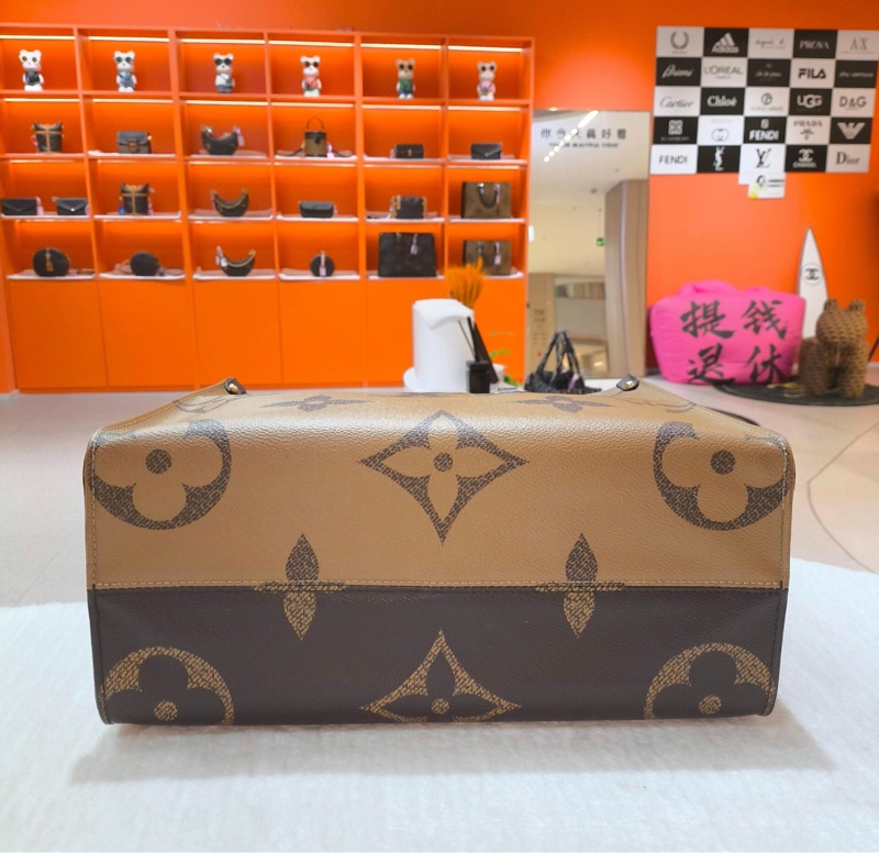 【95%新✨全網最低價】LV 路易威登 On The Go 中號 老花托特包 手提單肩包-3