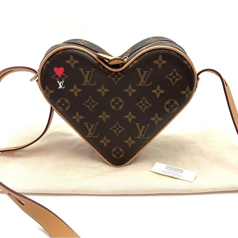 【99%新✨全網最低價】LV Game on coeur限量款｜愛心限量款單肩斜背包