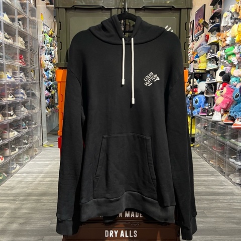 Lv 胸針logo 連帽衛衣XL碼