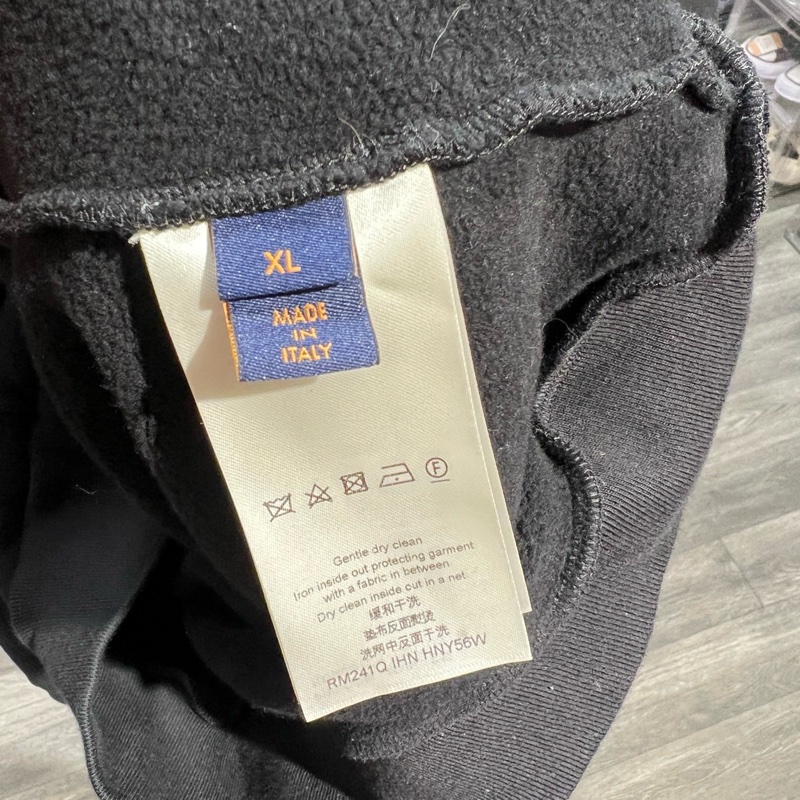 Lv 胸針logo 連帽衛衣XL碼-4