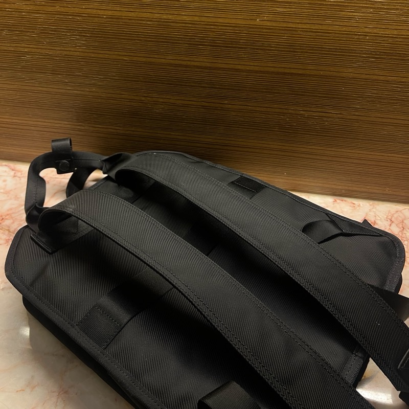 PORTER INTERNATIONAL PUNK 系列的黑色斜紋布後背包-7