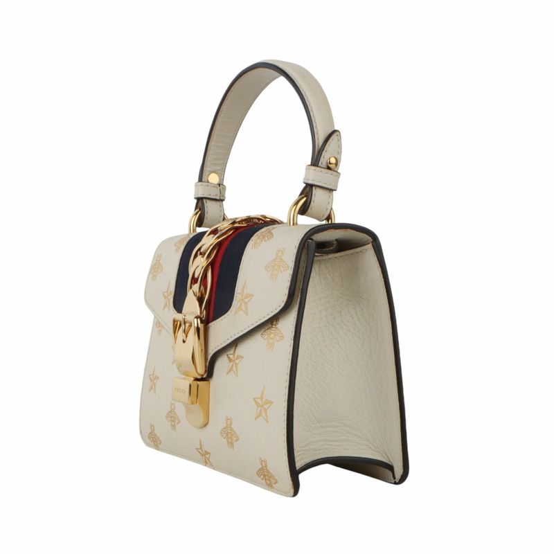 【包稅】GUCCI Gucci 470270 蜜蜂星迷你 Sylvie 斜背包-1