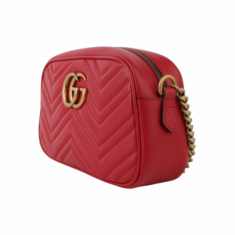 【包稅】GUCCI 447632 GG Marmont 馬特拉塞小號斜背包-1