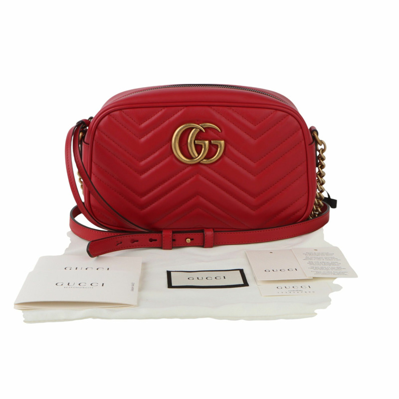 【包稅】GUCCI 447632 GG Marmont 馬特拉塞小號斜背包-7