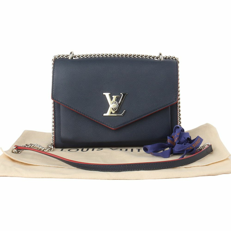 【包稅】LOUIS VUITTON M53196 Mylockme BB 鏈條斜背包 / 33688Y--7