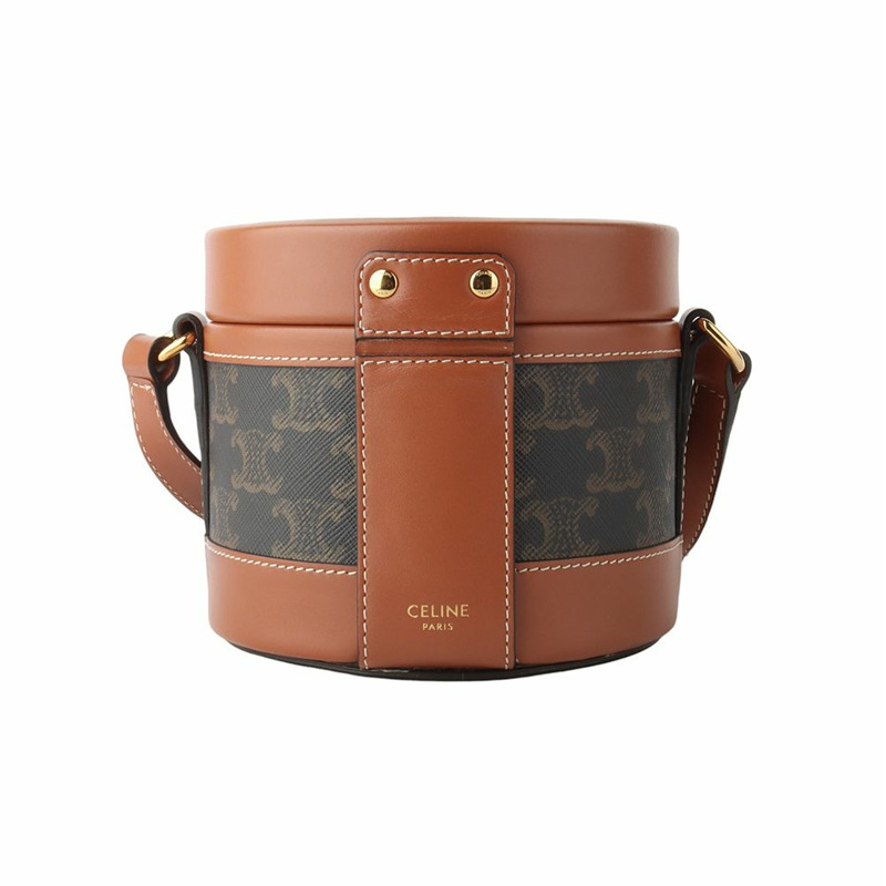 【包稅】CELINE Triomphe Tambour 小號斜背包-2