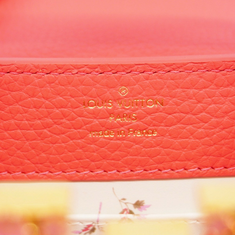 路易威登 Taurillon Capucines 迷你手提包 M23974 粉紅天空 女士兩用包-4