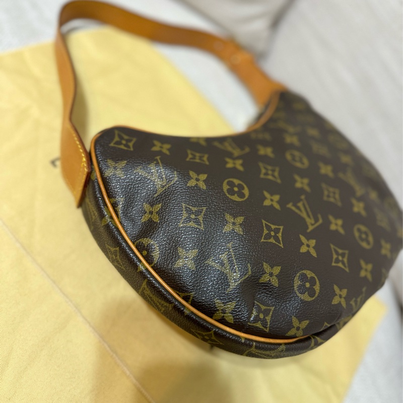 LV Croissant Medium 中古可頌包中號🥐碗豆包🫘月亮包/月牙包/腋下包/有塵袋/漂亮包況-29