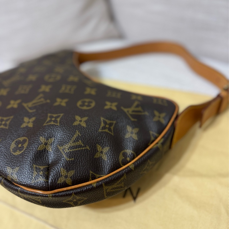 LV Croissant Medium 中古可頌包中號🥐碗豆包🫘月亮包/月牙包/腋下包/有塵袋/漂亮包況-30