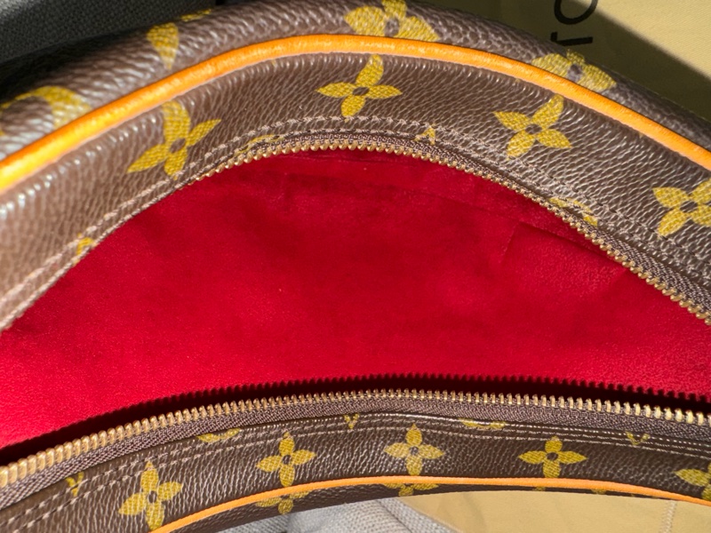 LV Croissant Medium 中古可頌包中號🥐碗豆包🫘月亮包/月牙包/腋下包/有塵袋/漂亮包況-39