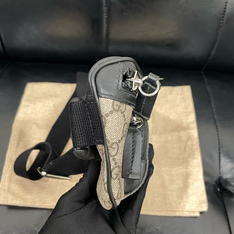 Gucci老花斜挎胸包男女同款-3